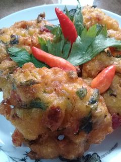Foto resep Bakwan jagung udang Malang