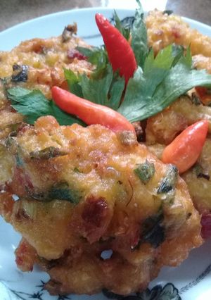 Foto resep Bakwan jagung udang Malang
