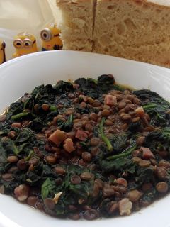 Una foto de Ensalada de lentejas