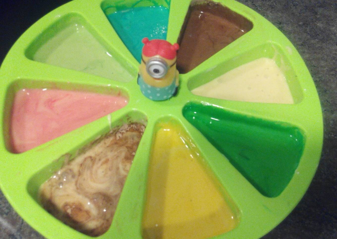Bizcocho de quesitos de Trivial