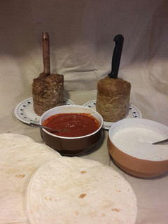 Una foto de Kebab de pavo y pollo con Thermomix