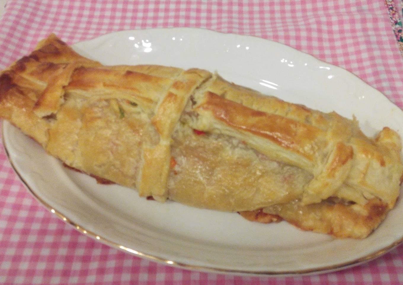 Solomillo Wellington (de hojaldre y verdura)