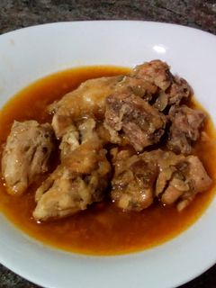 Una foto de Alitas en salsa en thermomix