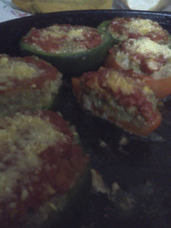 Una foto de Zapallitos rellenos vegetatianos