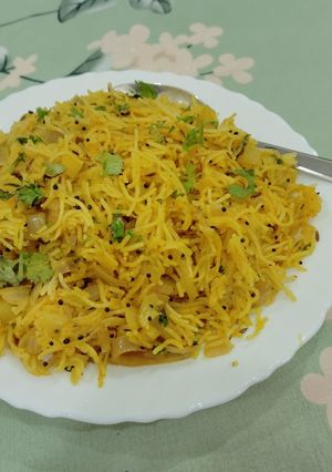 A picture of Vermicelli Upma.