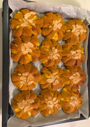 迷你南瓜雙重芝士麵包 的食譜成品照片