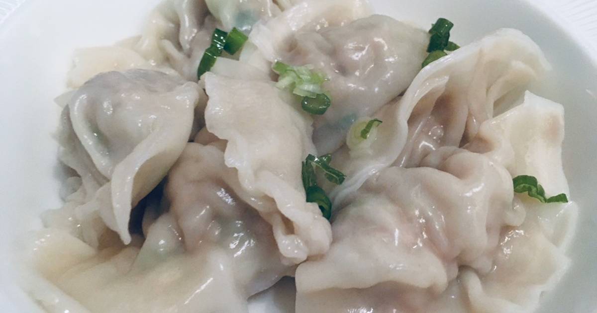 Homemade pork and cabbage dumpling 🥟 Recipe by Shu Cookpad