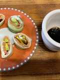 Gurken-Sushi ohne Reis 🥒