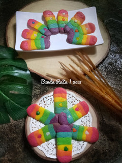 Foto resep Lidah Kucing Rainbow