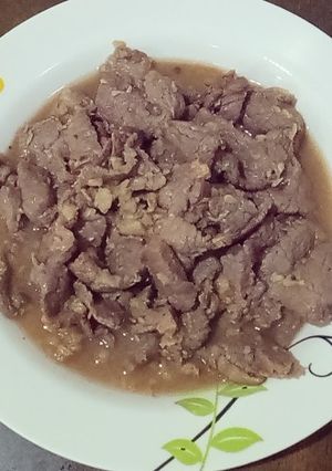 รูปของ ผัดหมูกระเทียมพริกไทย - คีโต
