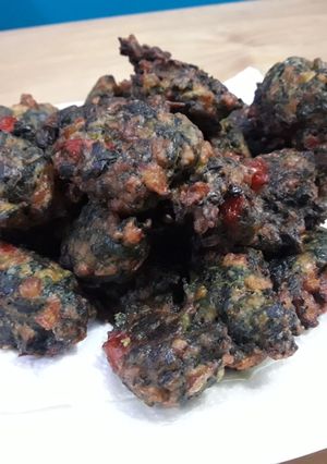 Una foto de Croquetas de espinaca