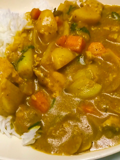 A picture of Tasty and healthy chicken curry Japanese style.