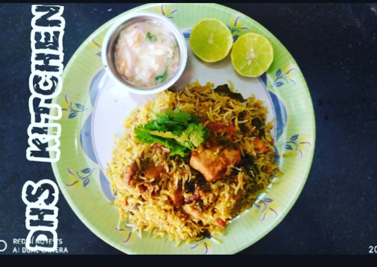 Recipe of Ultimate Hyderabad Chicken Dum Briyani