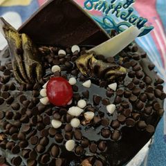 A picture of Chocolate cake.