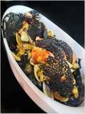 Spaguetti nero di seppia e frutti di mare