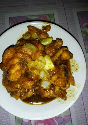 Foto resep Sayap ayam kecap saus tiram simpel bgt