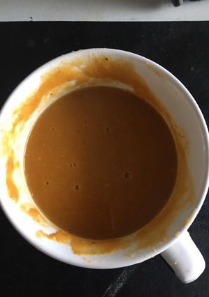 Una foto de Sopa comodín cremosa de garbanzos