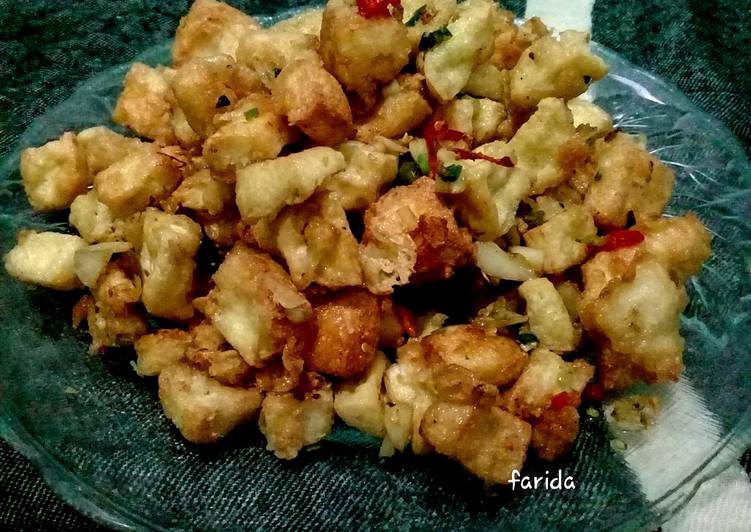 Cara Bikin Tahu cabe bawang Anti Gagal