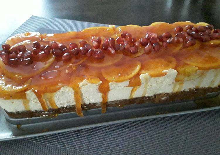 Simple Way to Prepare Speedy Sig’s Orange Upside-Down Cheesecake