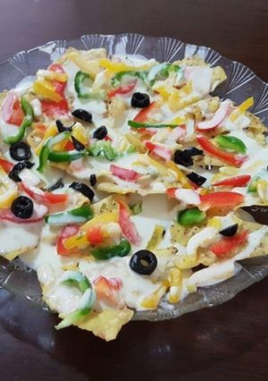 A picture of Cheesy Nachos.