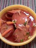 Gelatin Ayam Saus Asam Manis
