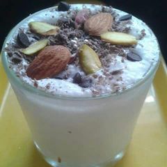 A picture of Cool cool chocolate lassi.