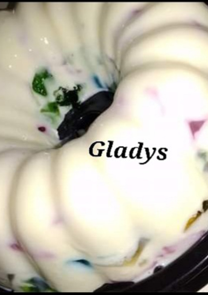 Una foto de Gelatina mosaico