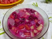 Gambar sop buah sirup cocopandan
