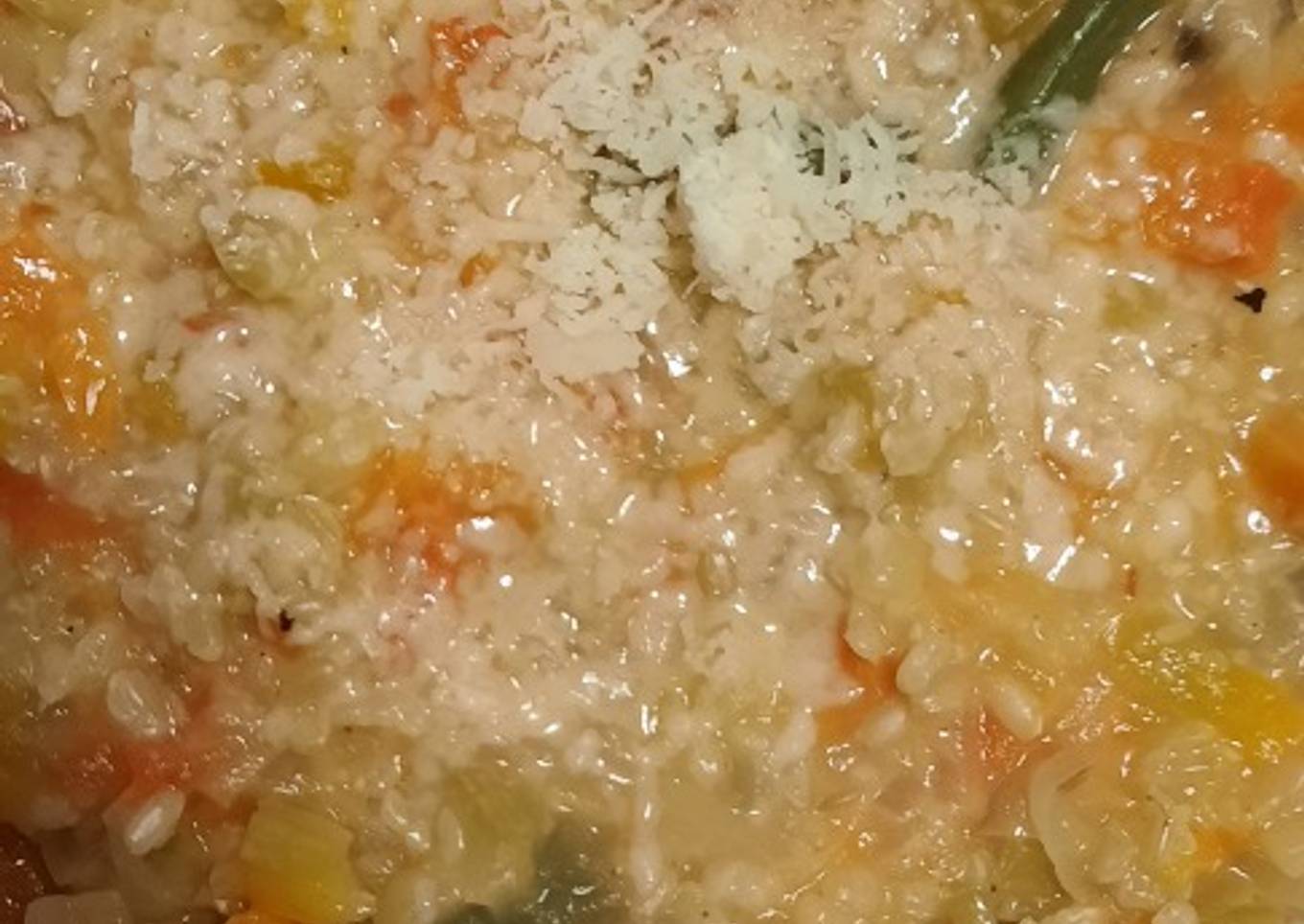 Risotto de arroz yamaní