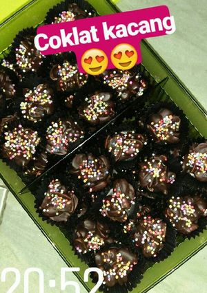 Foto resep Kacang coklat 🍪🍫