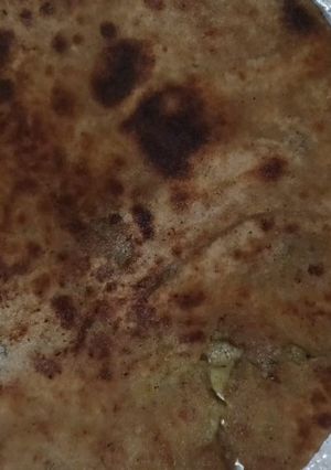 A picture of Aloo ka paratha.