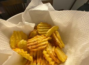 Una foto de Papas fritas como las envasadas pero el toque casero
