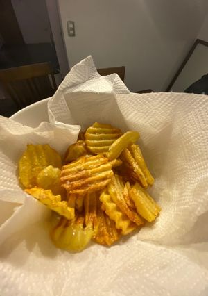 Una foto de Papas fritas como las envasadas pero el toque casero