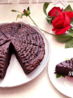 عکسی از دستور کیک خیس شکلاتی