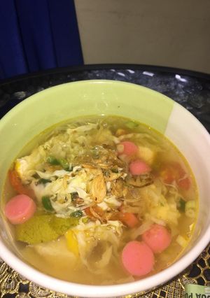 Foto resep Soto Bumbu Royko Nasi Goreng "Soto"
