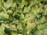 Revuelto de zapallitos con claras