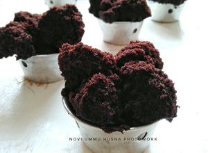 Foto resep Bolkus super nyoklat no mixer! mekar dan lembutnya kebangetan!