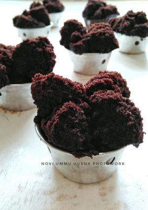 Foto resep Bolkus super nyoklat no mixer! mekar dan lembutnya kebangetan!