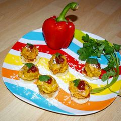 A picture of Mini vada pav.
