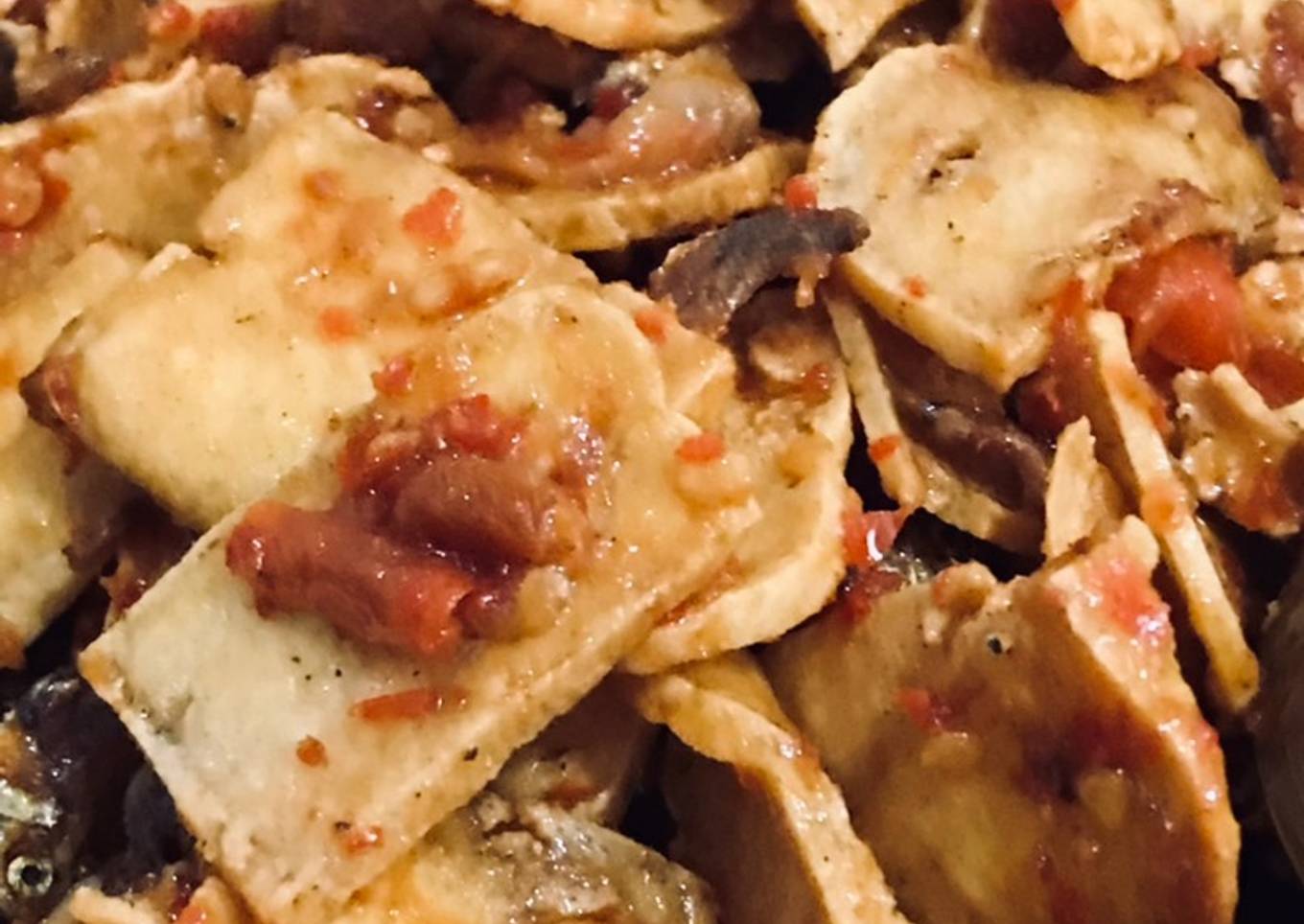 Sambal tahu krispi