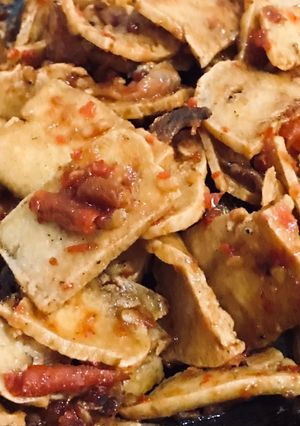 Foto resep Sambal tahu krispi