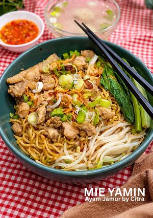 Foto resep Mie Yamin Ayam Jamur