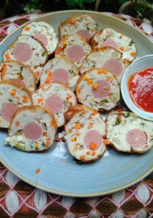 Foto resep Rolade Tahu Sosis
