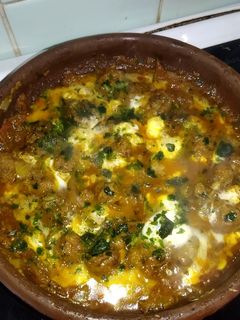 صورة لوصفة طاجين الكفتة