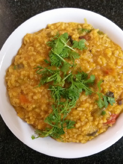 A picture of Sambar Rice.