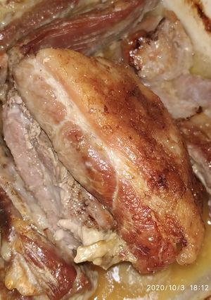 Sült oldalas recept fotója