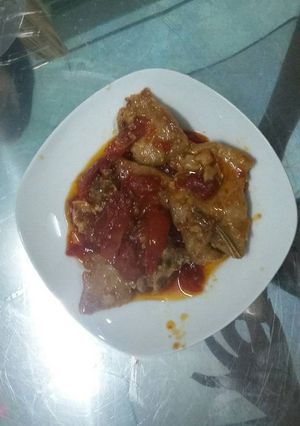 Hình của món Thịt cốt lếch sốt cà!.