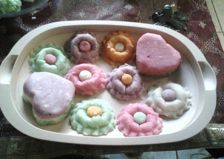 Bagaimana Menyiapkan Getuk Pelangi, Bisa Manjain Lidah