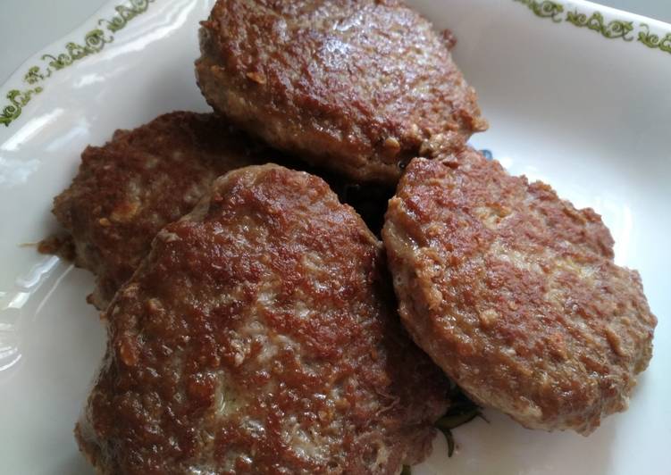 Bikin Berger daging sapi mudah dan cepat ala pelangi