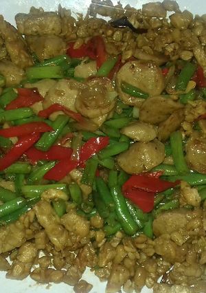Foto resep Tumis Buncis Bakso Tempe